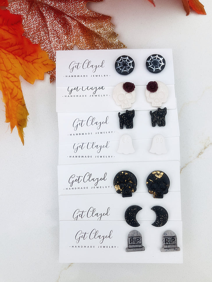 Halloween studs