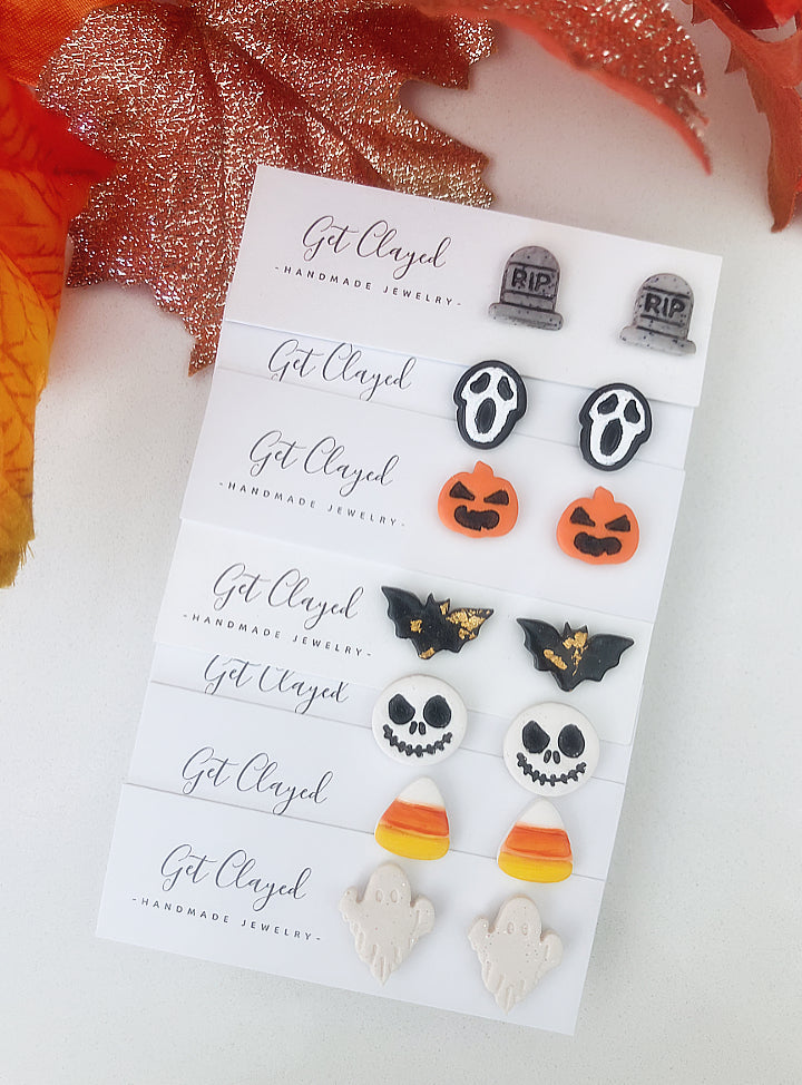Halloween studs