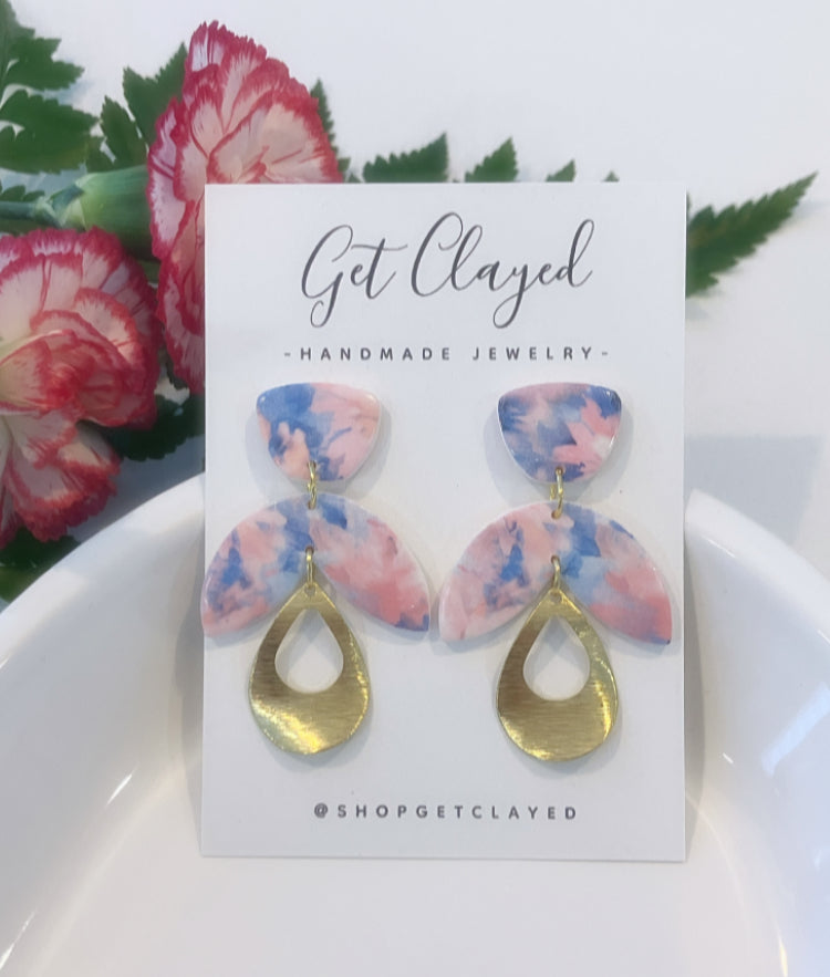 Floral dangles