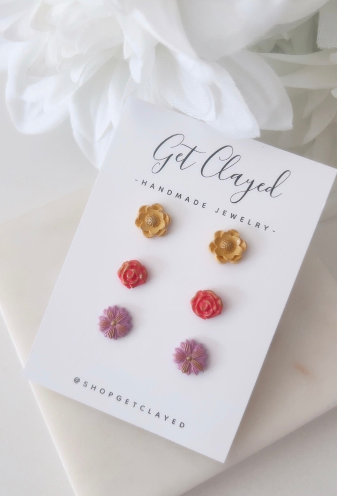 Mini flower trio