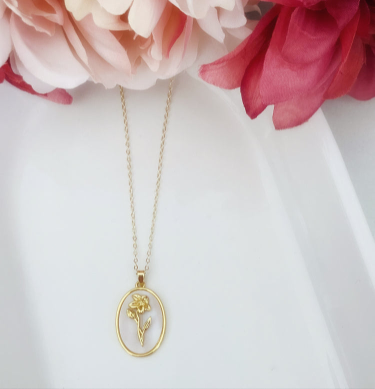 Birthflower Necklaces