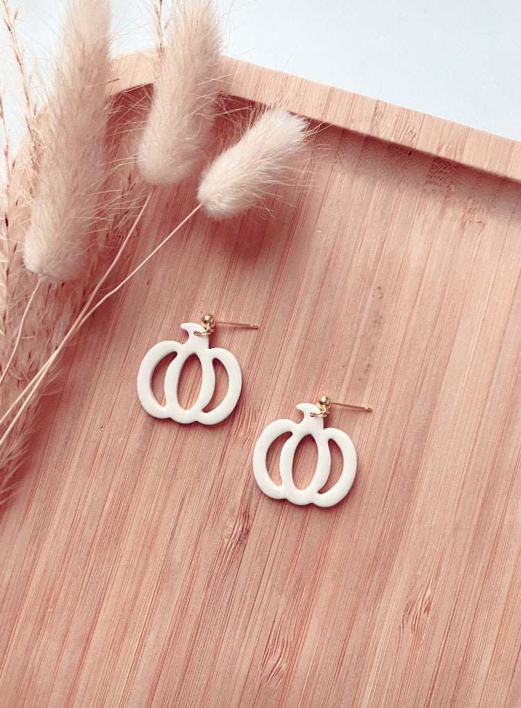 Hollow pumpkin dangles