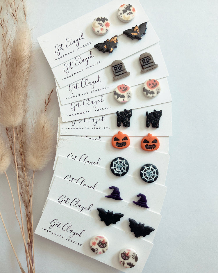 Halloween studs