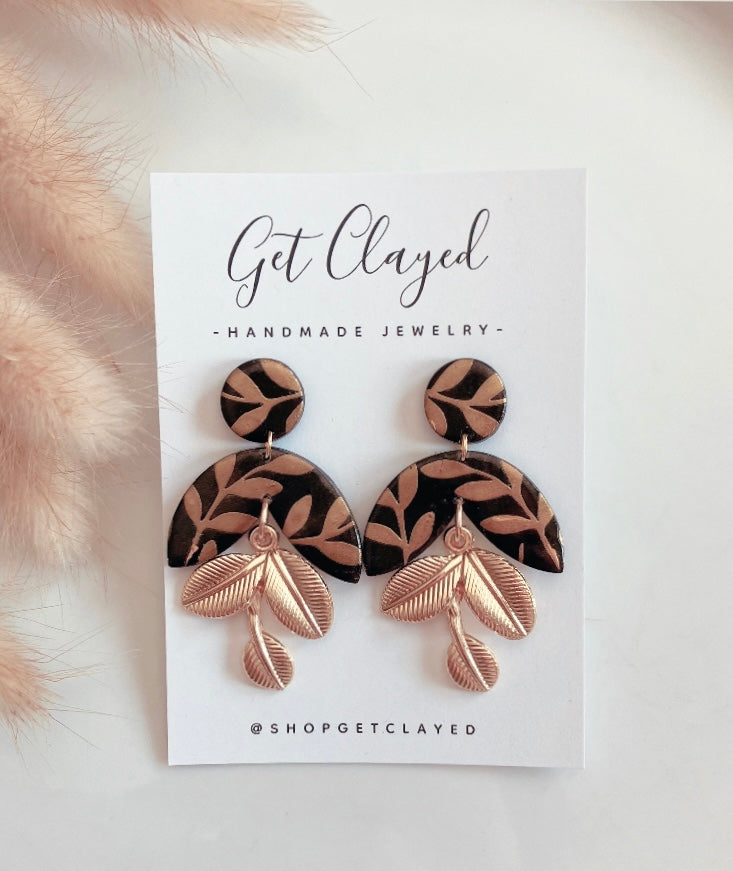 Gold leaf dangles