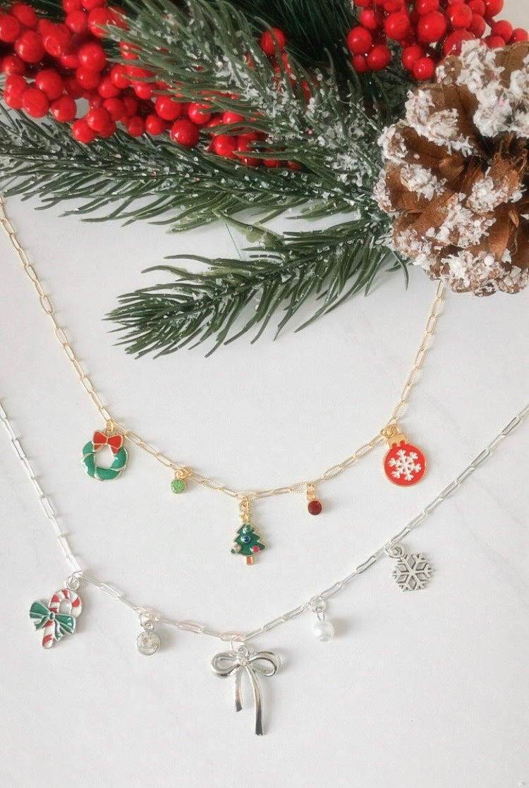 Holiday Earring + Charm Necklace Workshop