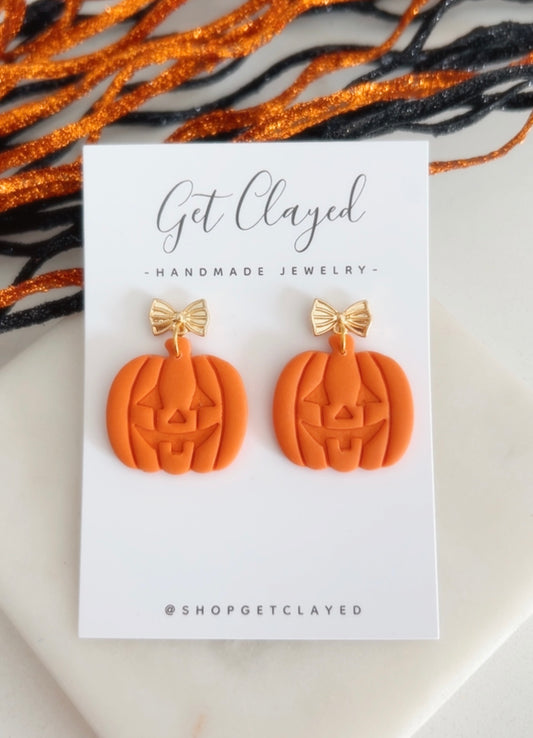 Bow + Jack O’lantern