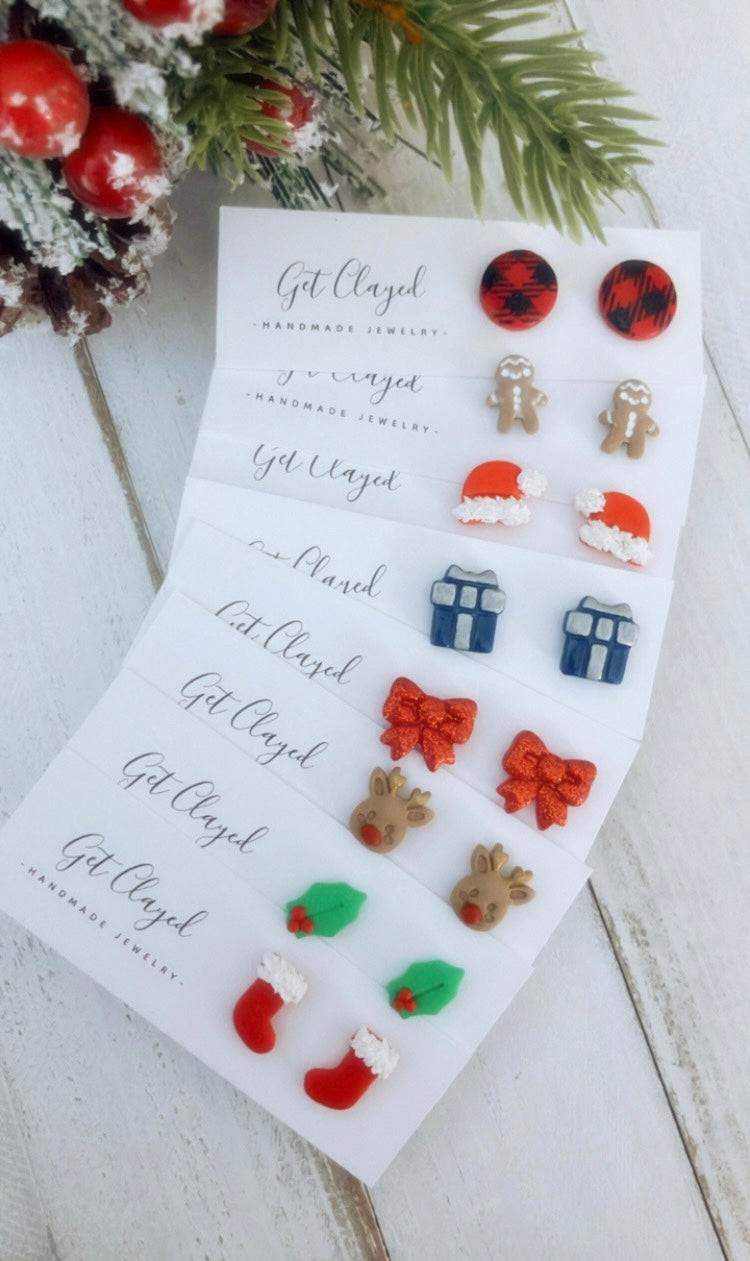 Holiday studs