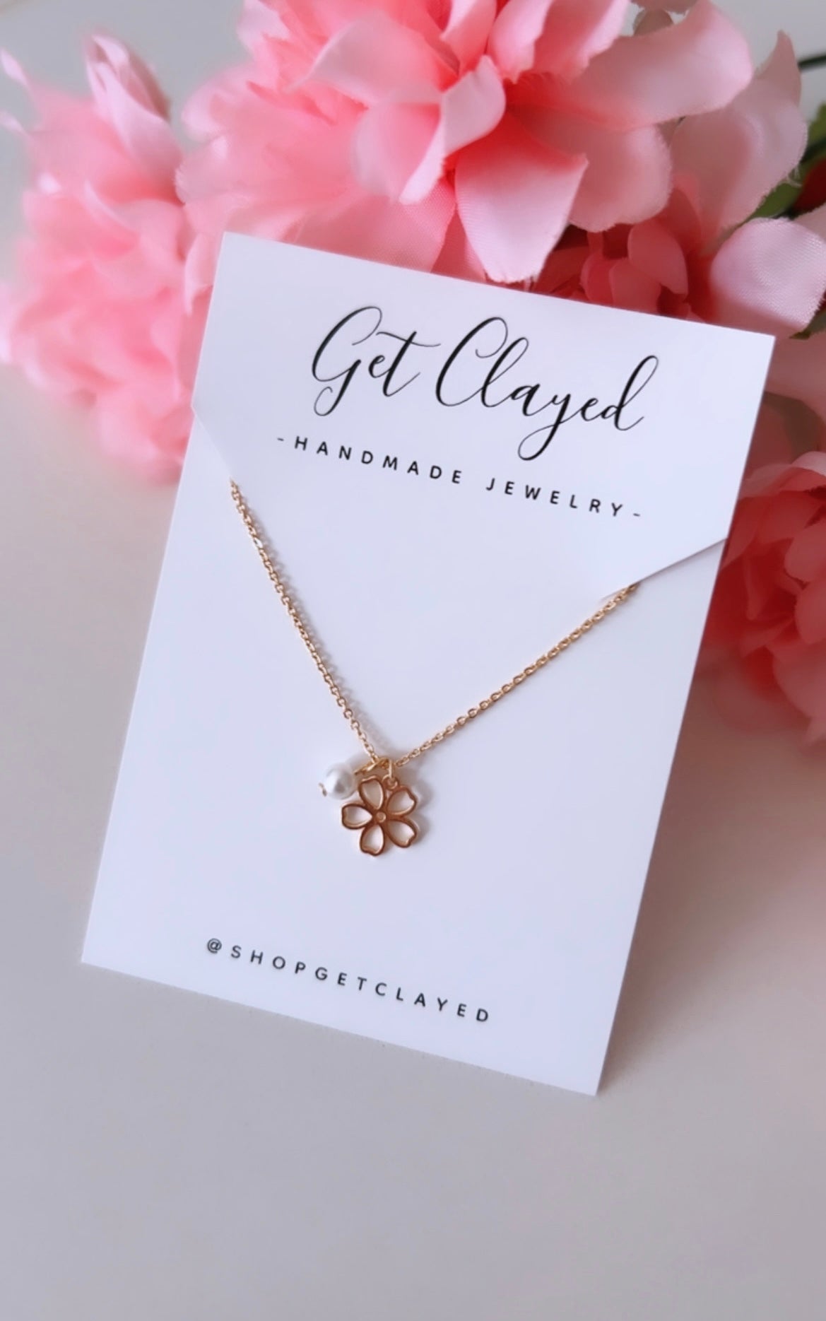 18k GP dainty necklace