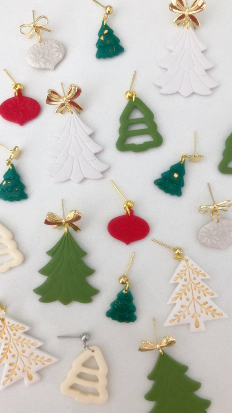 Holiday Earring + Charm Necklace Workshop