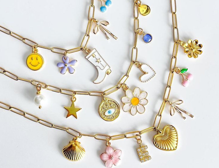 Floral Pumpkin Earring + Charm Necklace Workshop
