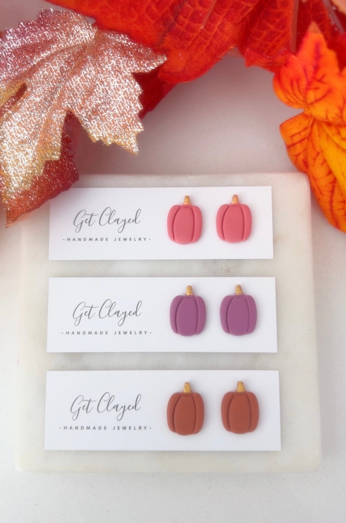 Pumpkin studs