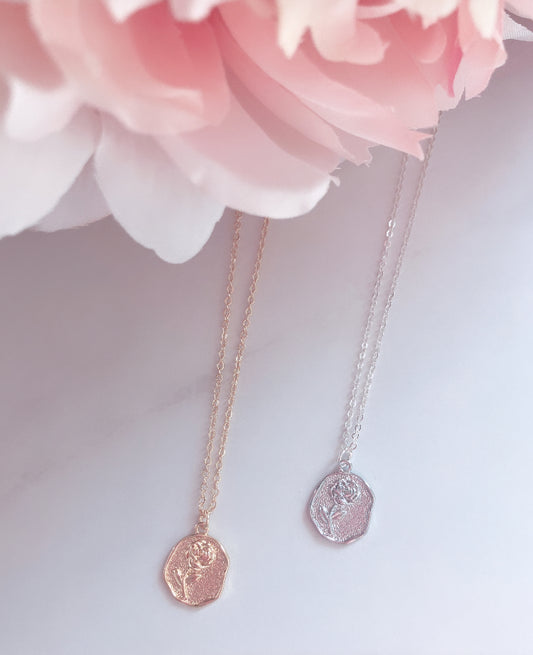 Rose necklace