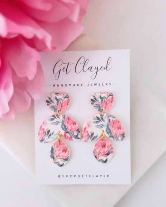 Floral blossom dangles