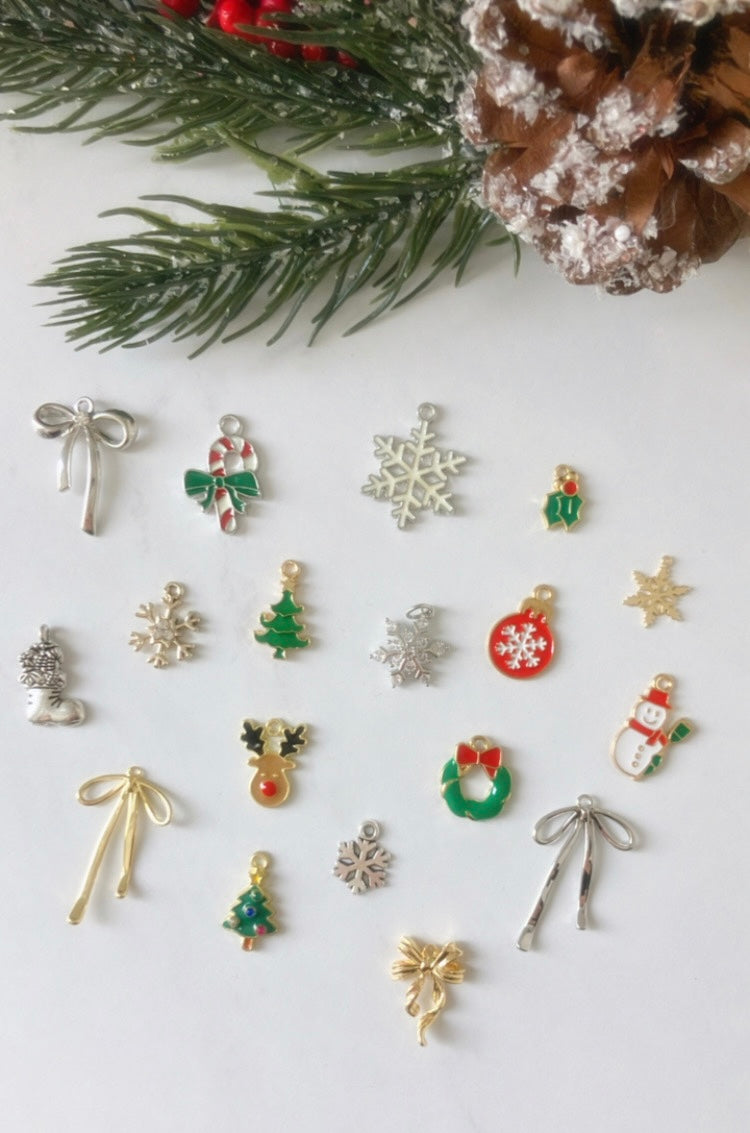 Holiday Earring + Charm Necklace Workshop