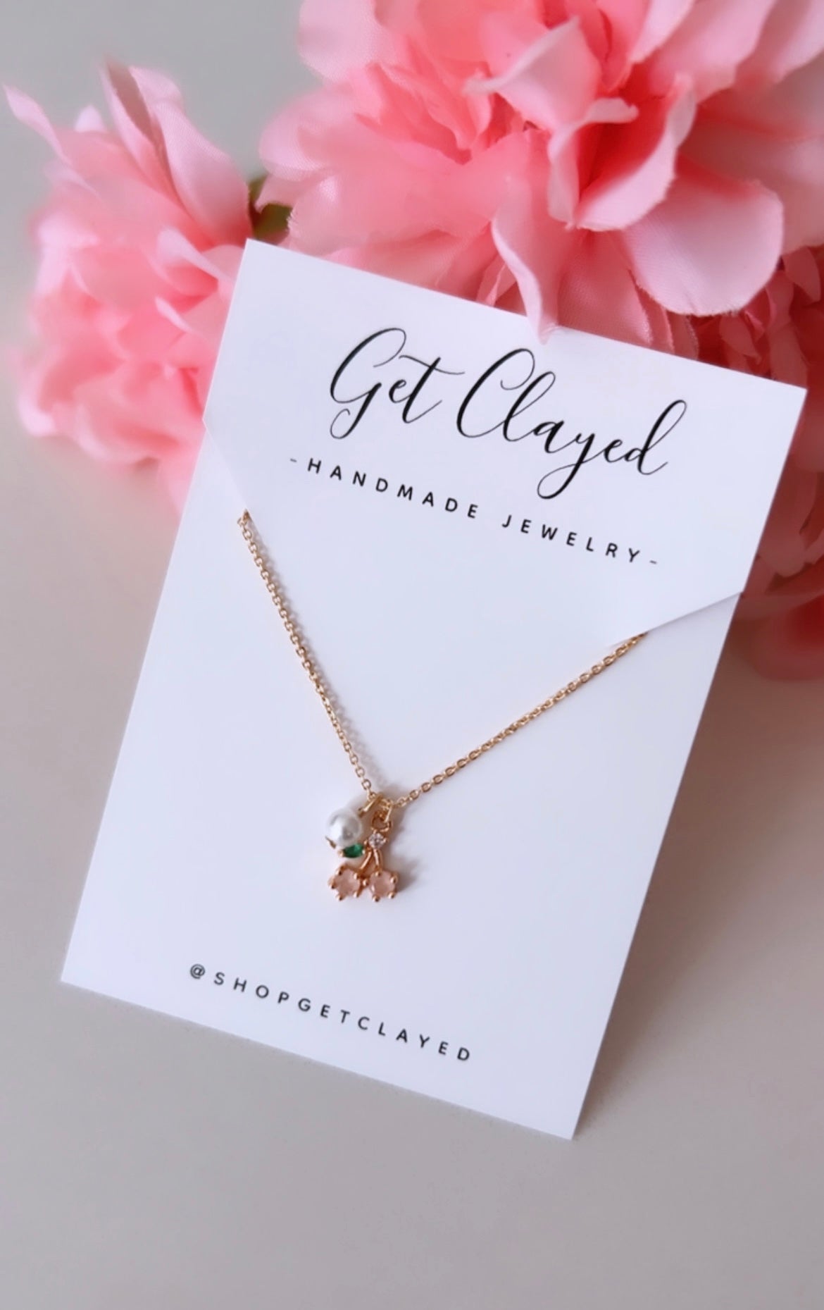 18k GP dainty necklace