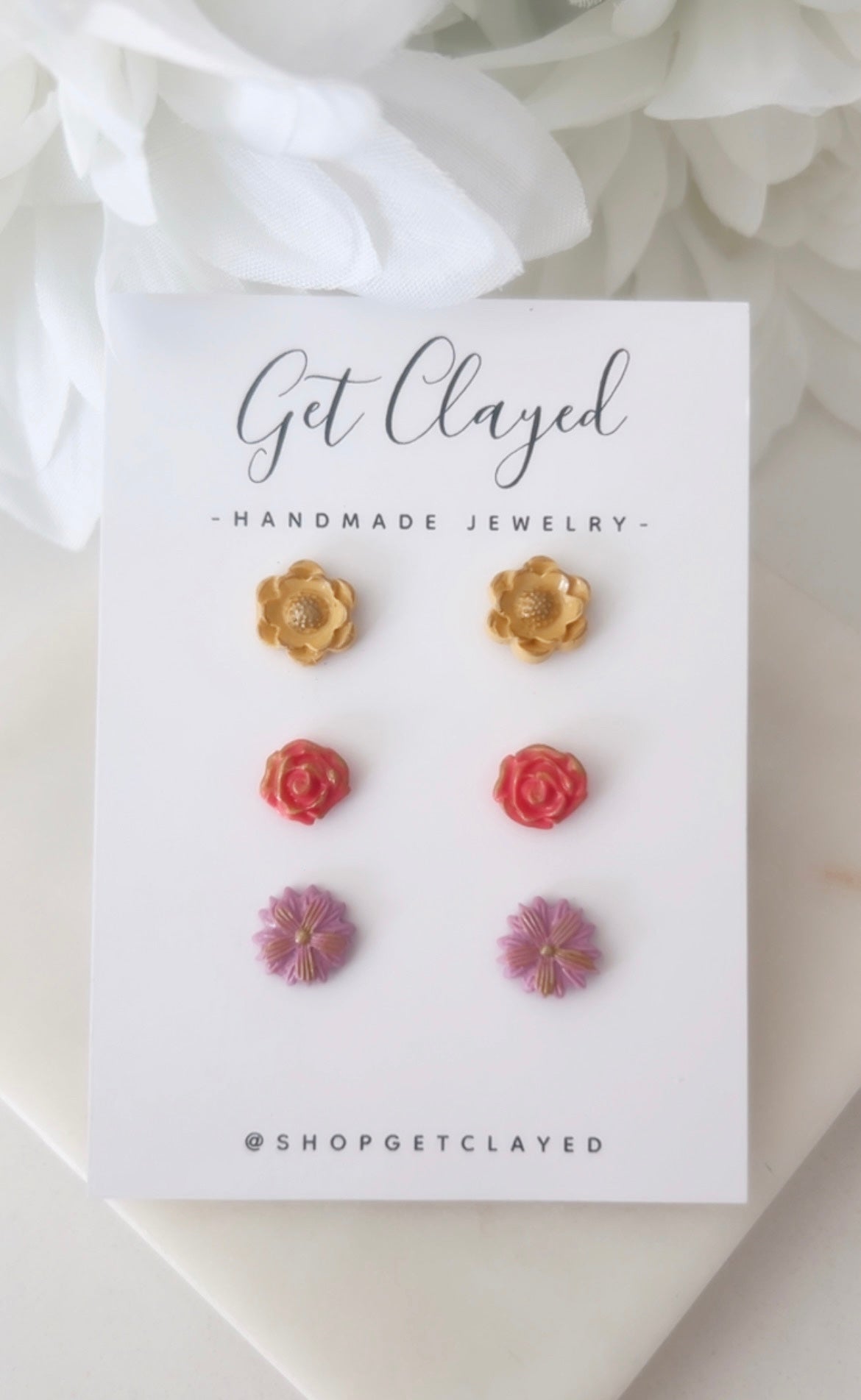 Mini flower trio