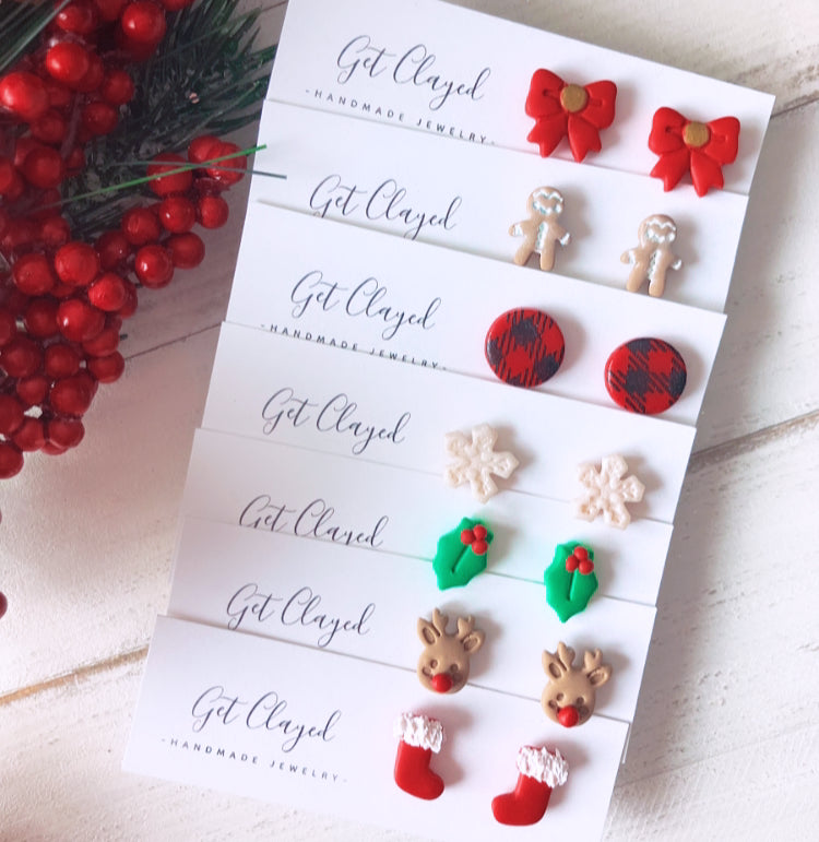 Christmas & Holiday studs