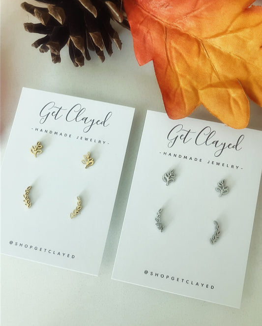 Fall stud + ear climber set