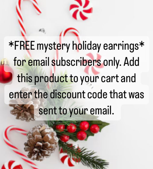 Holiday Mystery Earrings